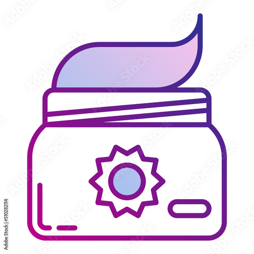 sunblock cream icon transparent background