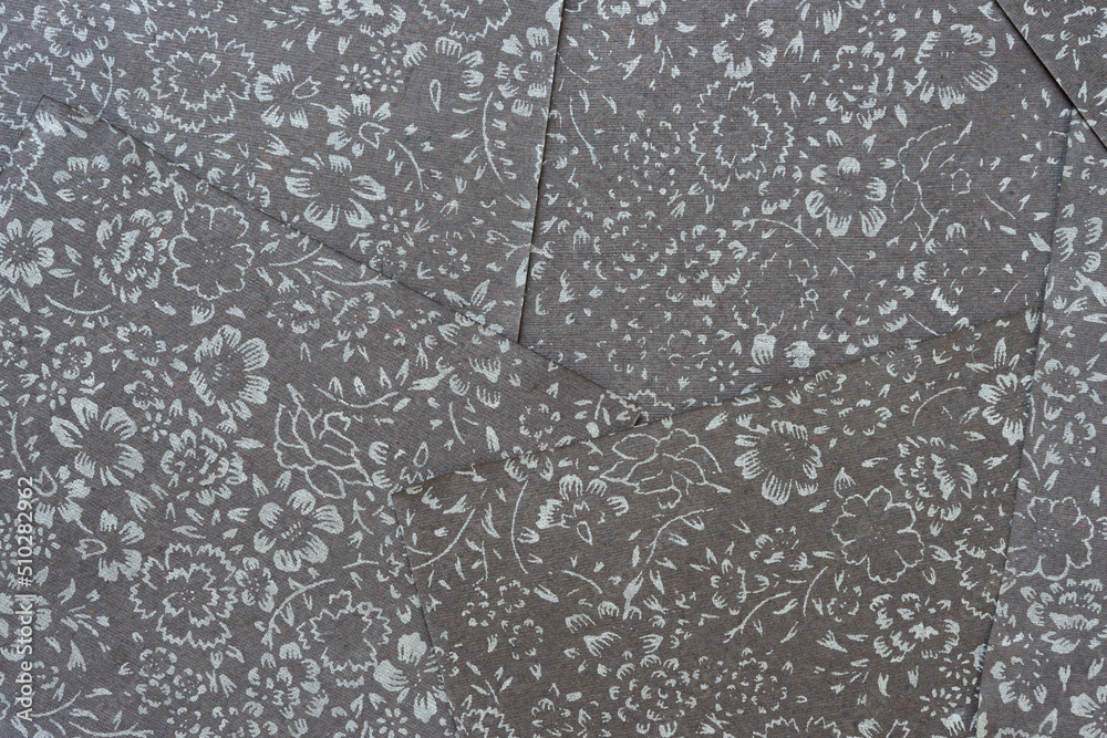 paper background with floral pattern paper background with floral pattern