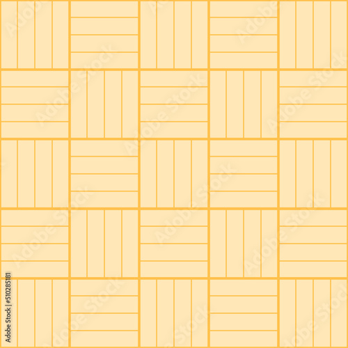 Parquetry Square on Square pattern in seamless pattern