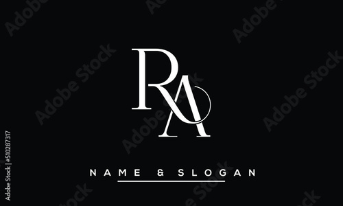 RA,  AR,  R,  A   Abstract  Letters  Logo  Monogram photo
