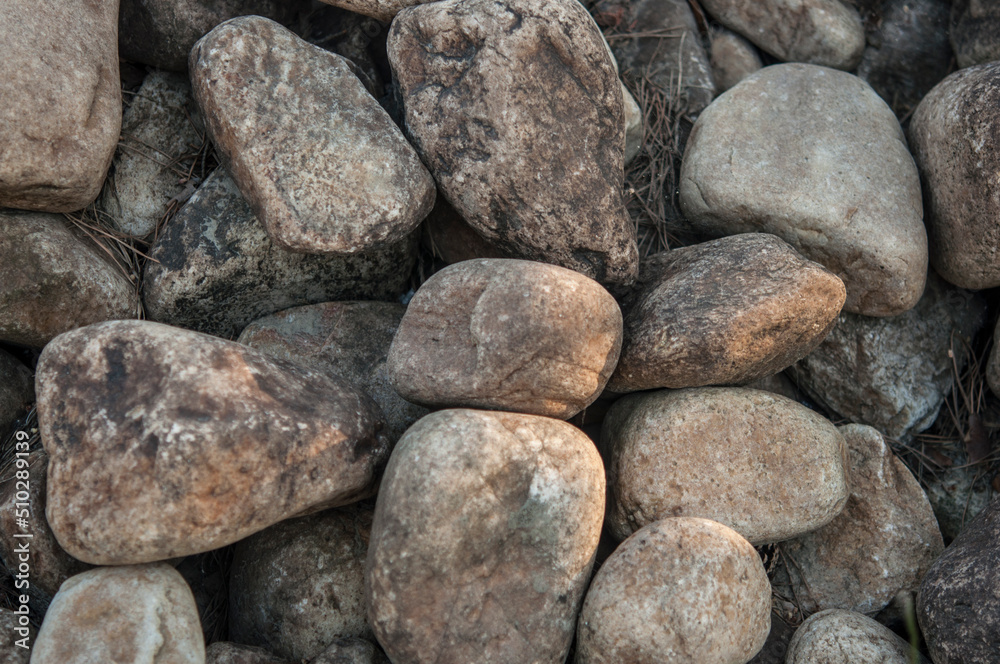 Stones are perfectly arranged from nature Stones are perfectly arranged from nature