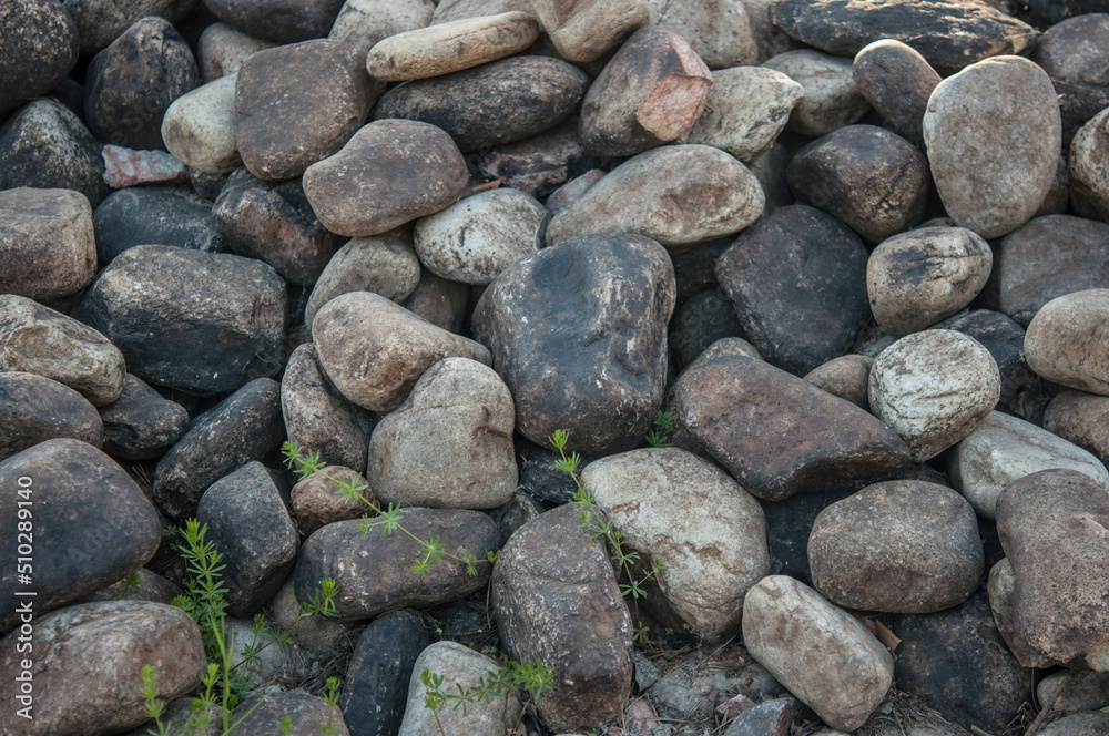 Stones are perfectly arranged from nature Stones are perfectly arranged from nature