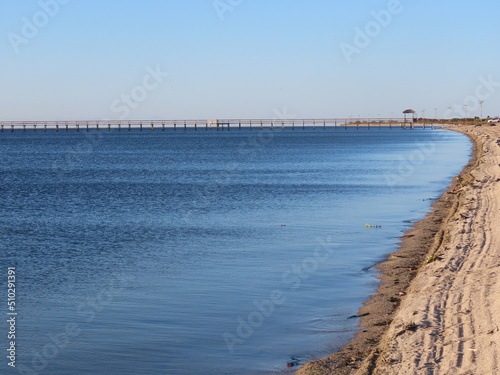 pier in the sea