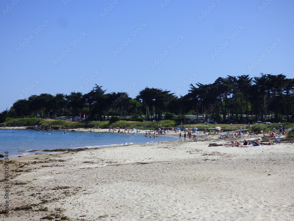 Plage de l'aérodrome Quiberon Morbihan