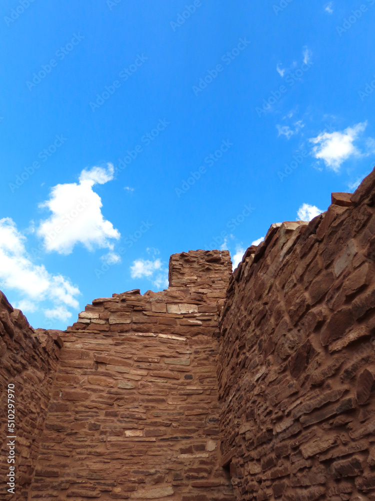 Ruins at the Salinas Pueblo National Monument at Abo in New Mexico. Ruins at the Salinas Pueblo National Monument at Abo in New Mexico.