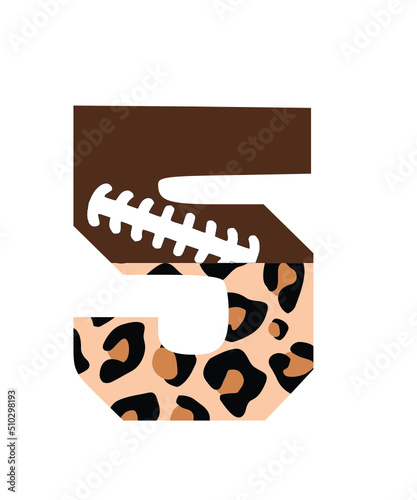 Football Font SVG png, half leopard football font letters alphabet and numbers svg png, Stitched Letters and Numbers, Gridiron Alphabet SVG
