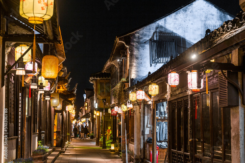 Photography Chinese old town in Zhouzhuang Jiangsu