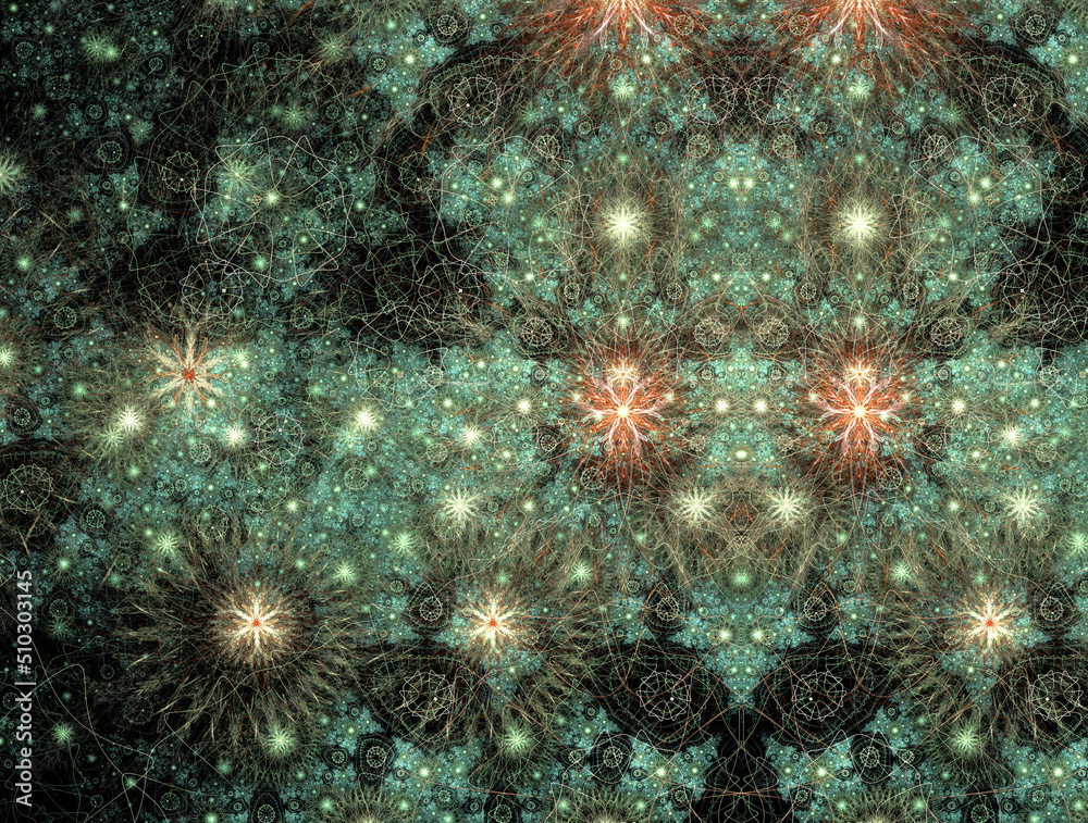 Fototapeta premium Imaginatory fractal abstract background Image