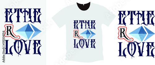 love the Ethereum t-shirt design vector