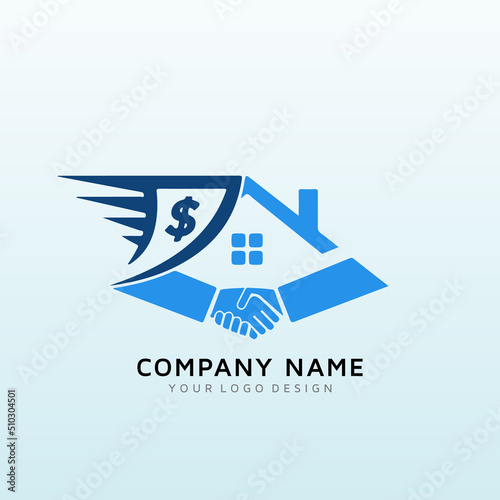 Buying Houses for Cash logo design