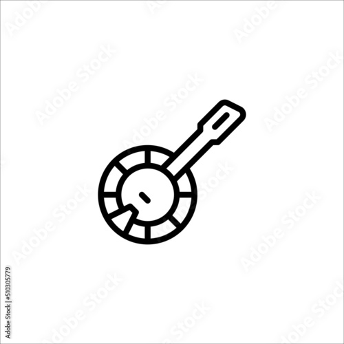 Electric guitar icon. Guitar vector icon. Acoustic, Electric, Bass Types of Guitar Vector Illustration. Musical instrument symbol isolated on white background. Symbol, logo illustration.