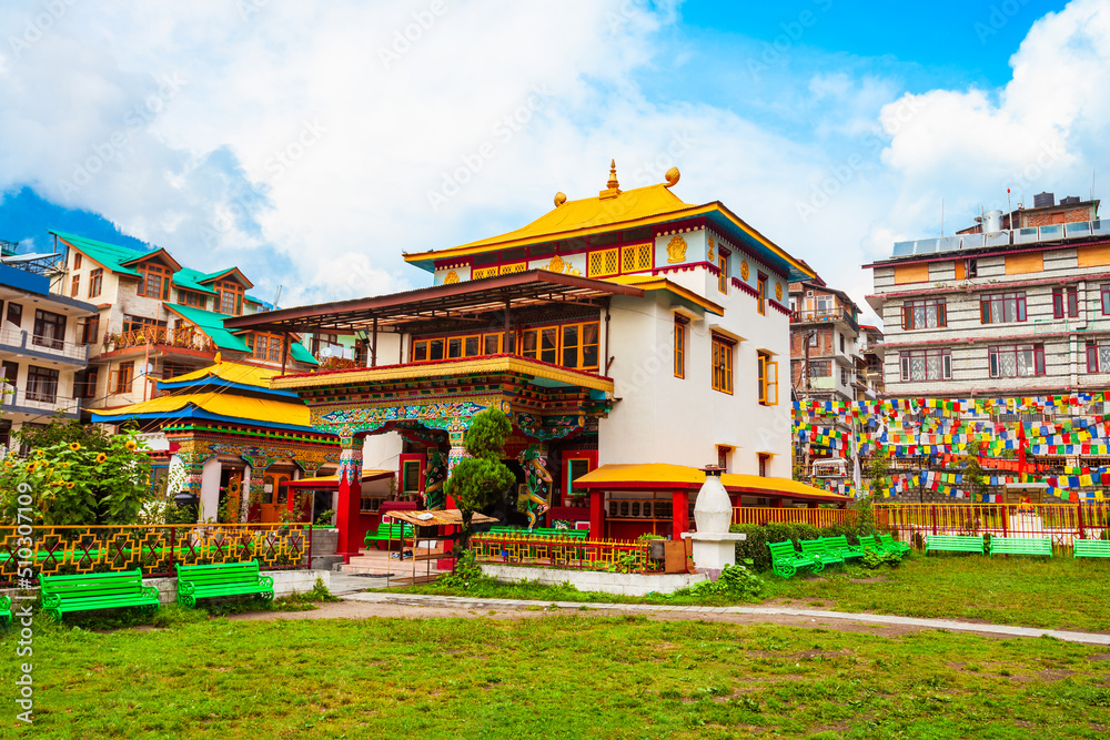 Obraz premium Buddhist Monastery and Temple, Manali