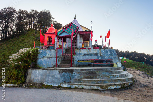 Mahakali Temple at Jalori pass, India photo
