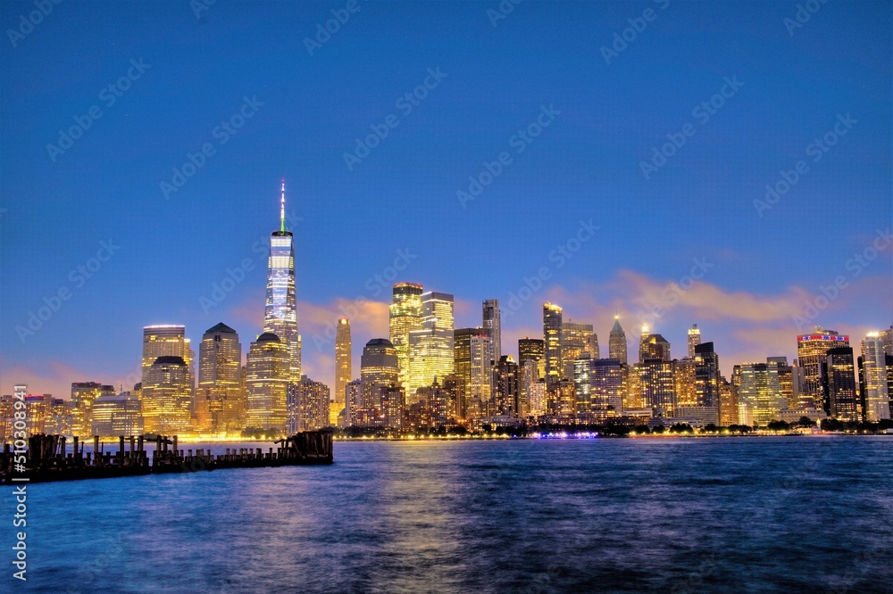 Obraz premium city skyline