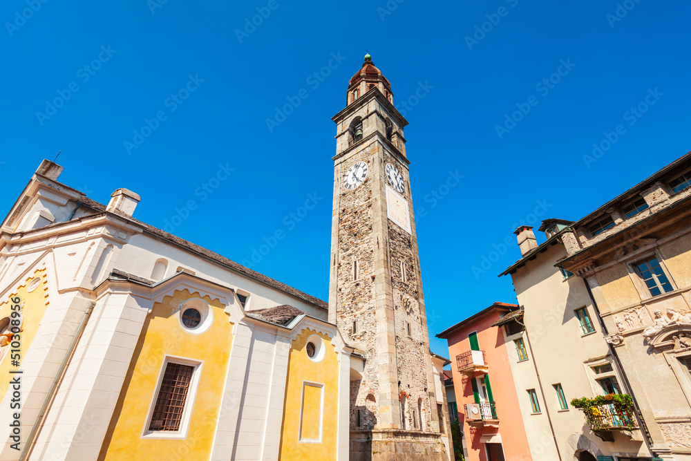 Ascona town near Locarno, Switzerland