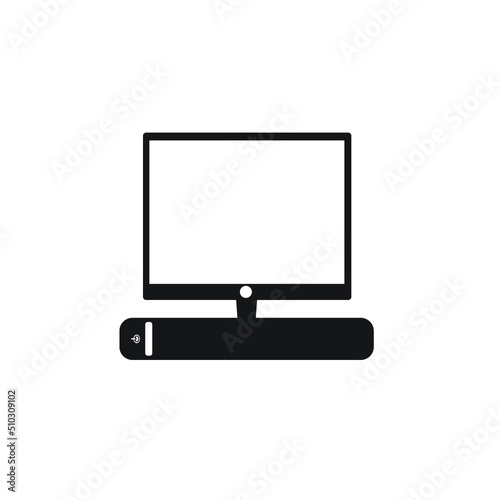 computer icon design template illustration
