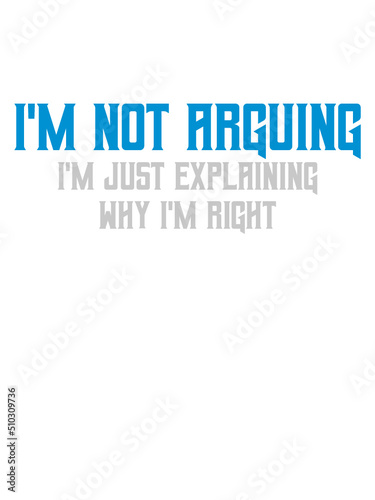 I'm not arguing Spruch 