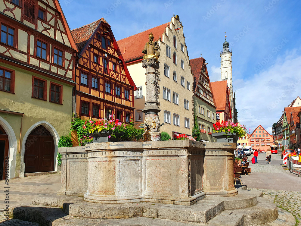 Rothenburg ob der Tauber old town