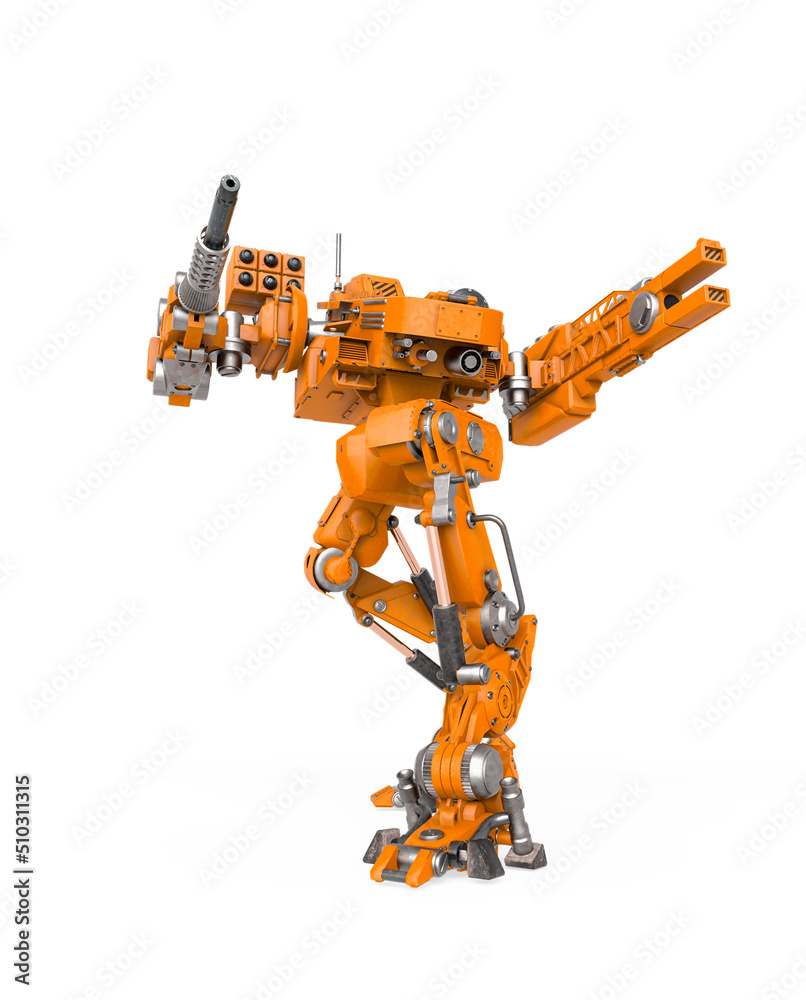 combat machine is turning left combat machine is turning left
