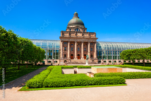 Bavarian State Chancellery or Bayerische Staatskanzlei, Munich photo