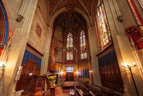 Fototapeta Saint Pierre Cathedral interior, Geneva