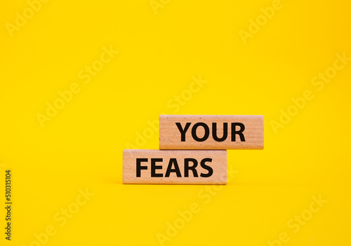 Print op canvas Your fears symbol