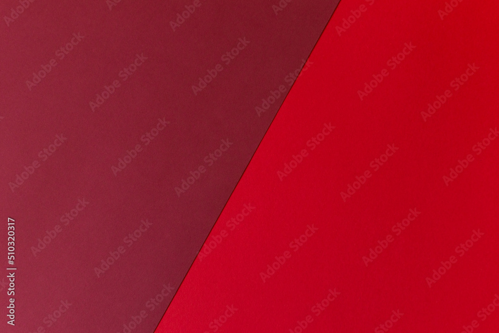 Burgundy red diagonally divided background