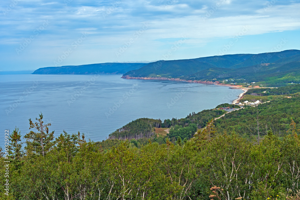 Panoramic View in the Coastal Highlands
