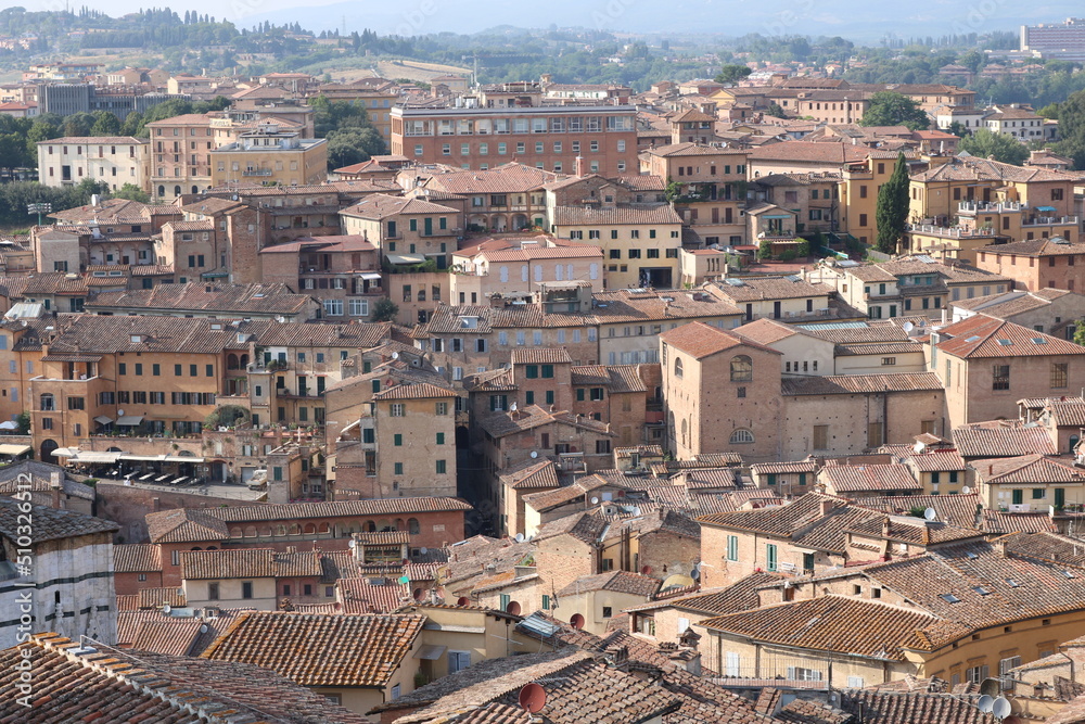 Cidade de Siena, Toscânia, Ítala 