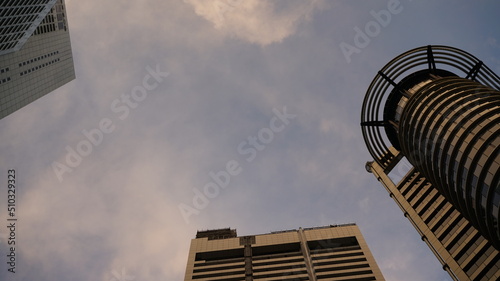 skyscraper in the sky