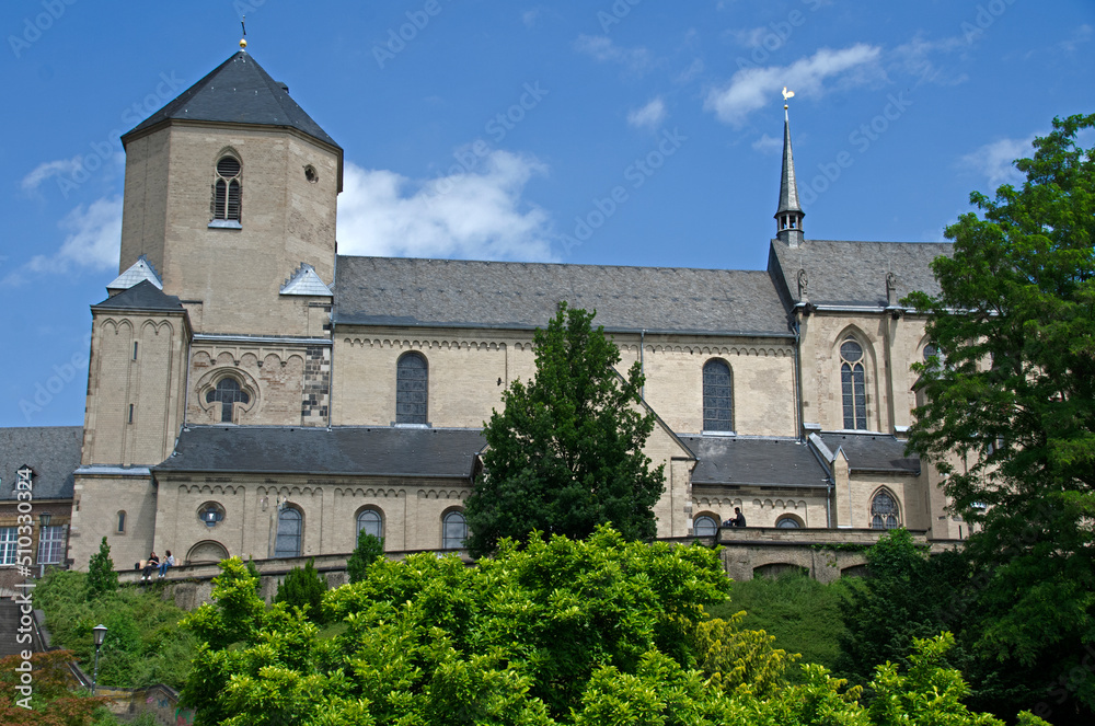 Mönchengladbach, Münsterkirche St. Vitus auf dem Abteiberg