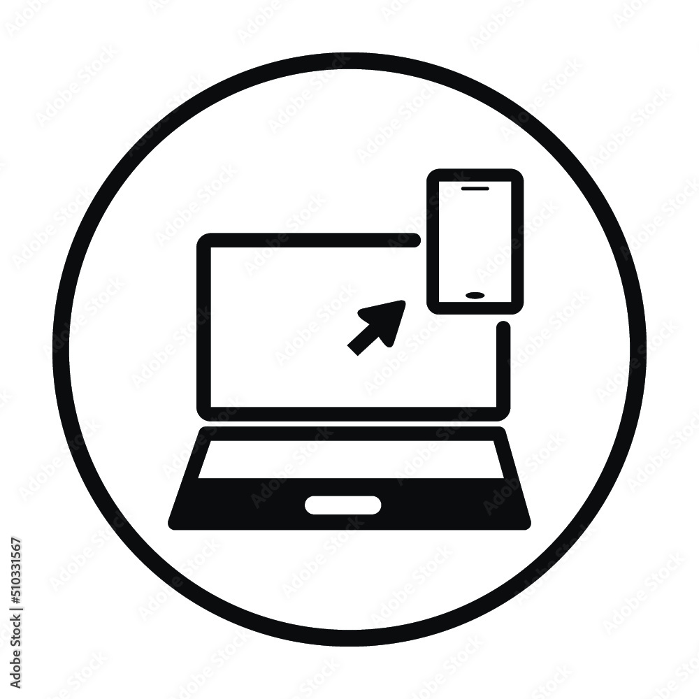 Devices, laptop, mobile, screens icon Devices, laptop, mobile, screens icon