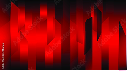 Red background with lines