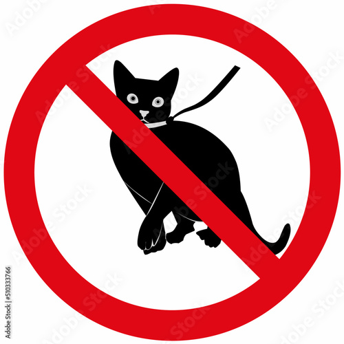 vector illustration graphic icon warning sign symbol no pets are allowed in this area
