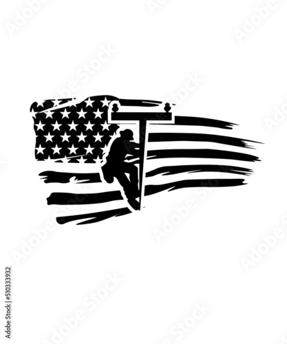 lineman svg, lineman flag svg, lineworker svg, lineman american flag, lineman usa flag, distressed flag svg, electrical lineman, svg bundle
