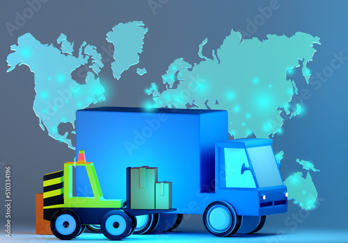 Transnational cargo transpo...