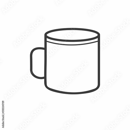 glass ilustration logo vector icon