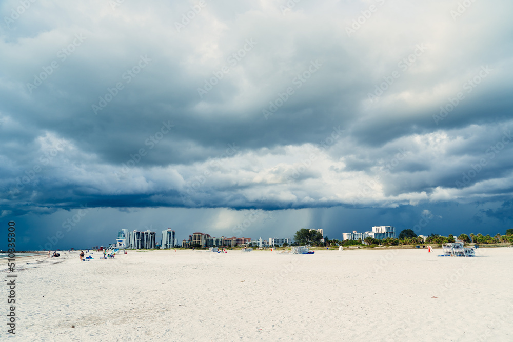 Thunderstorm cloud on a beach
Thunderstorm cloud on a beach