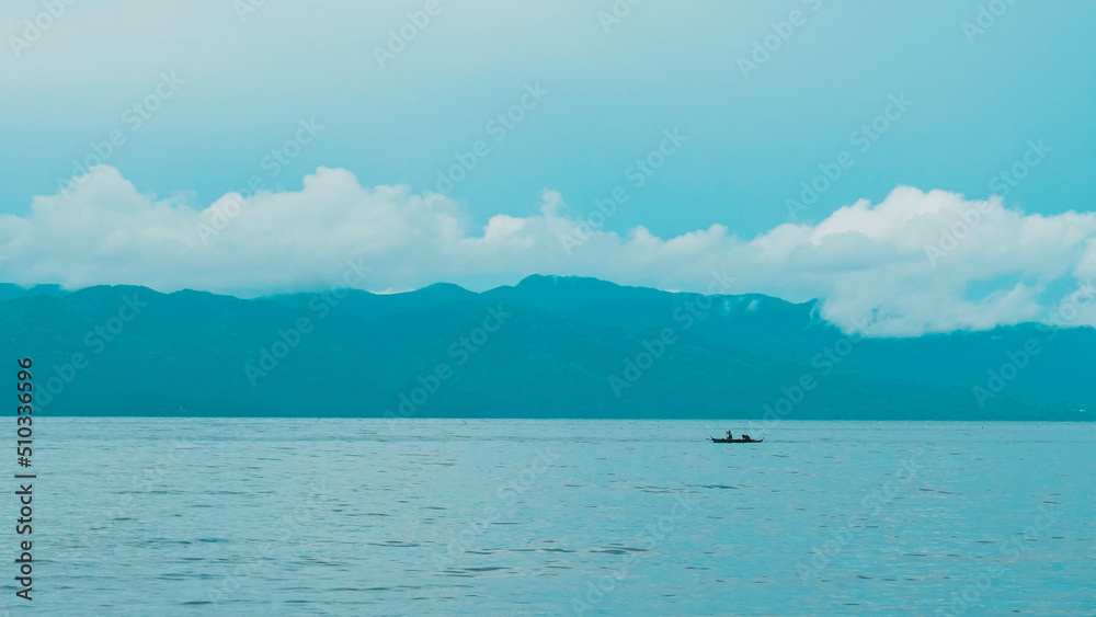 boat on the sea