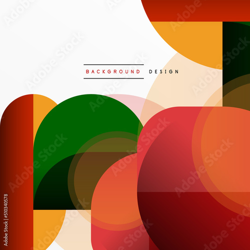 Geometrical minimal wallpaper. Geometric shapes. Vector illustration for wallpaper banner background or landing page
