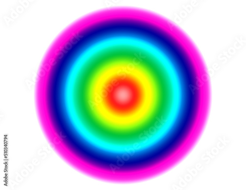 Rainbow pattern background the distribution of rainbow light beautiful colorful gradation for background and computer wallpaper