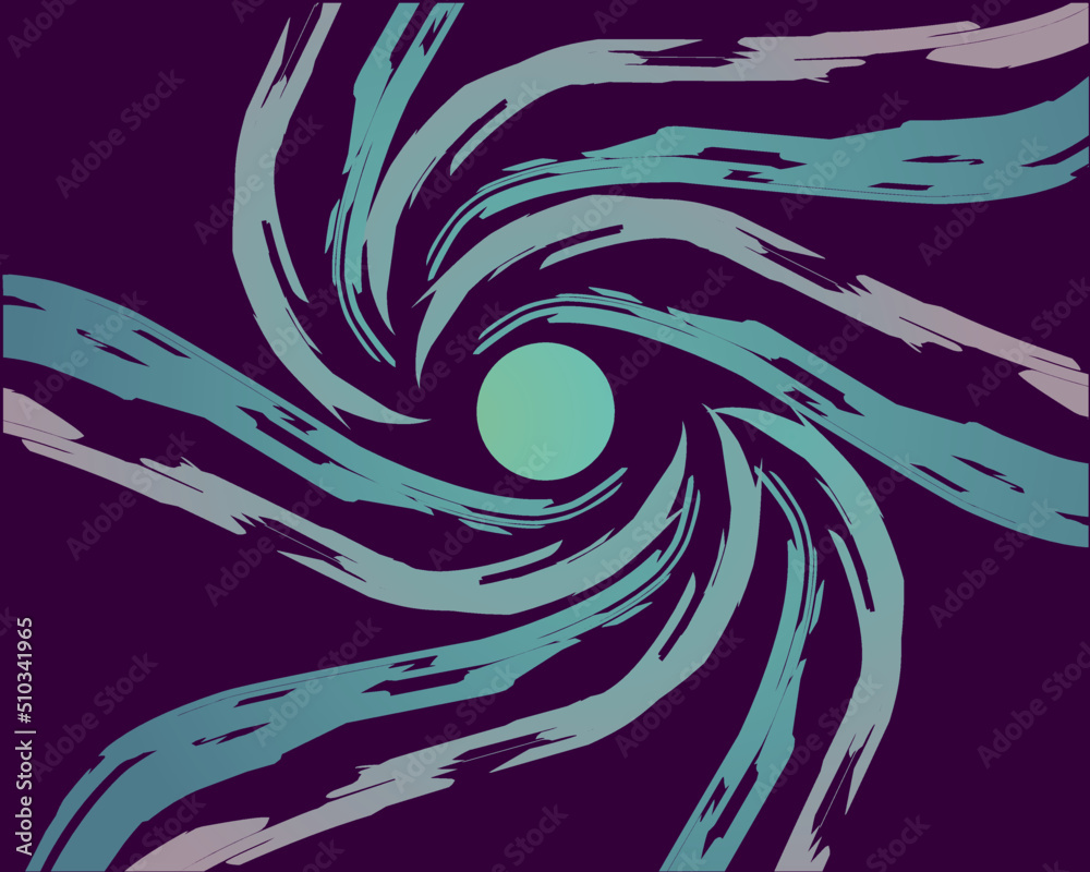 Fototapeta premium Design abstract background with swirls illustration