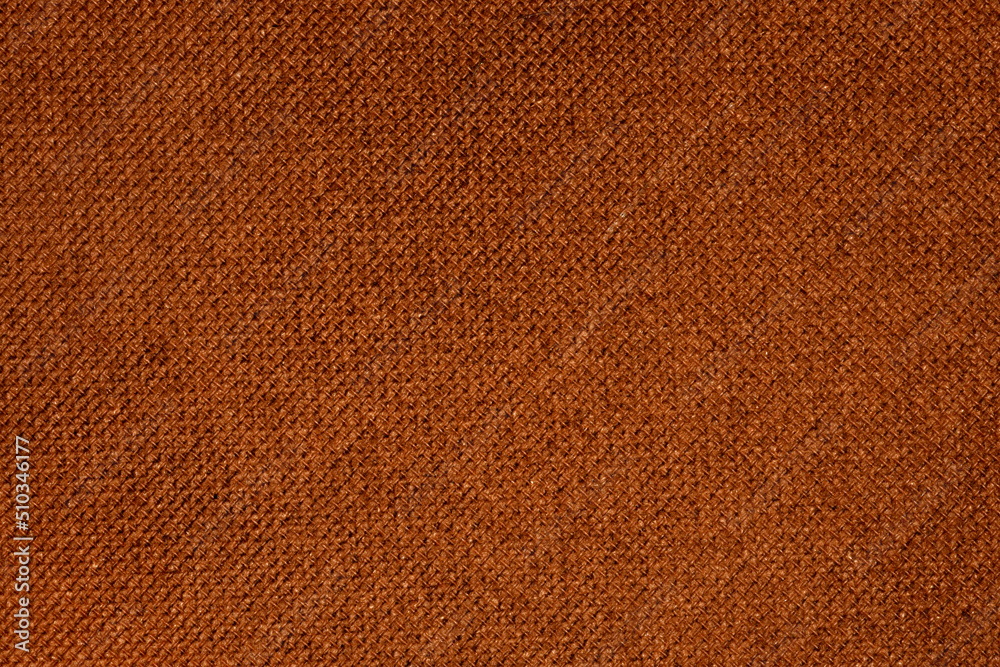 Fototapeta premium Close-up of red texture fabric cloth textile background