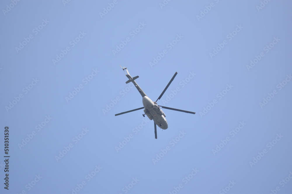 The helicopter in the sky, Location - Rishikesh, Uttarakhand, Shoot date - 25 Nov'21 The helicopter in the sky, Location - Rishikesh, Uttarakhand, Shoot date - 25 Nov'21