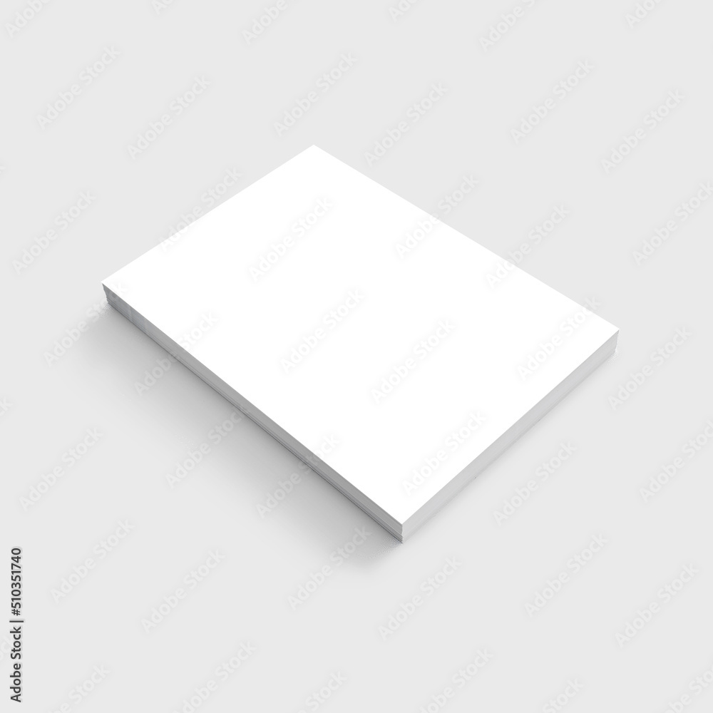 US letter Size Mockup Presentation. 3d Rendering of US paper. Realistic Blank US Letter for Mockup US letter Size Mockup Presentation. 3d Rendering of US paper. Realistic Blank US Letter for Mockup