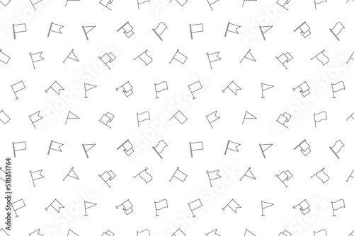 Vector flag pattern. Flag seamless background