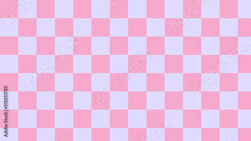 aesthetic pink and purple checkerboard, checkered, gingham, plaid, tartan pattern background illustration, perfect for wallpaper, backdrop, postcard, background for your design