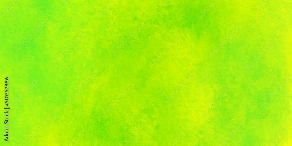 Abstract painted light green watercolor background, Blurry old green grunge texture, Beautiful and bright colorful green or yellow background with scratched and for any design.