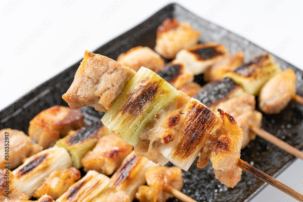a Japanese food called yakitori a Japanese food called yakitori