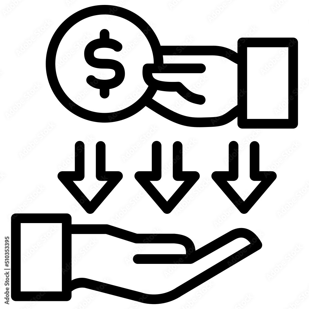 borrow line icon borrow line icon